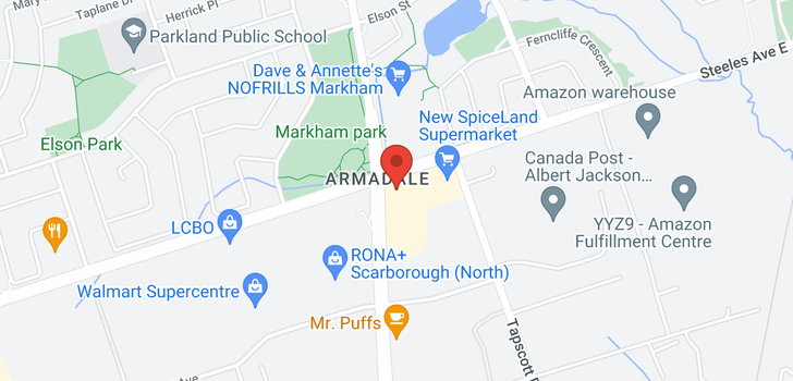 map of 3351 MARKHAM RD
